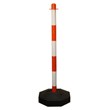 Complete guide posts with octagon-shaped